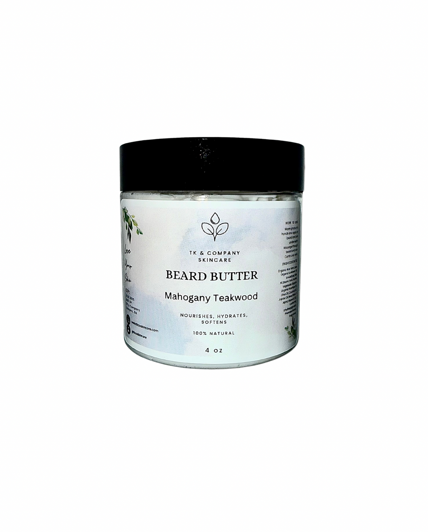Mahogany Teakwood Beard Butter